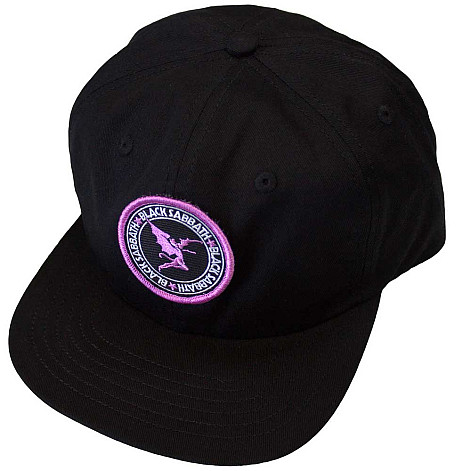 Black Sabbath czapka z daszkiem, Purple Daemon Emblem Black, unisex