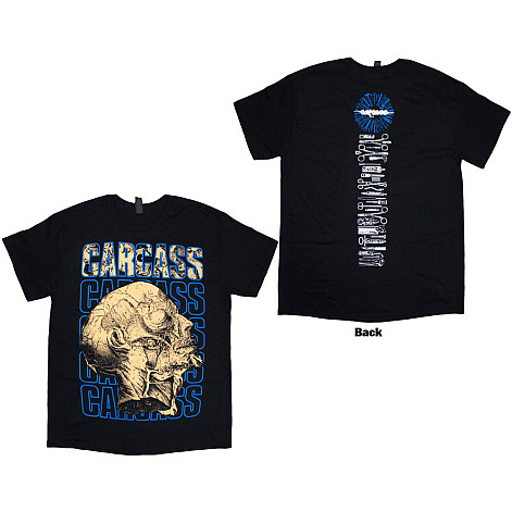 Carcass koszulka, Necro Head BP Black, męskie