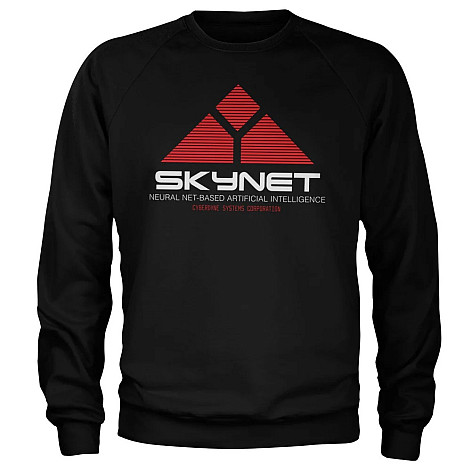 Terminator bluza, Skynet Sweatshirt Black, męska