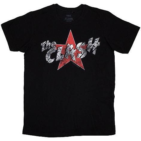 The Clash koszulka, Star Logo Black, męskie