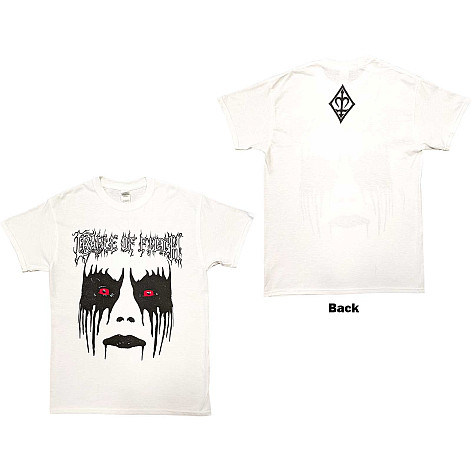 Cradle Of Filth koszulka, Dani Make Up BP White, męskie