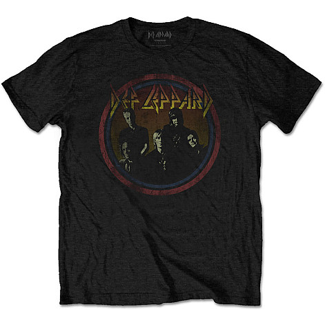Def Leppard koszulka, Vintage Circle, męskie