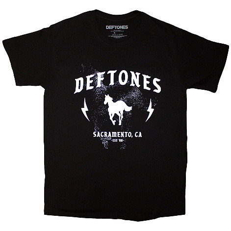 Deftones koszulka, Electric Pony Black, męskie