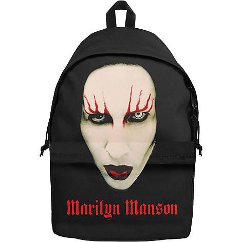 Marilyn Manson plecak PES 43x30x15 cm/580g, Red Lips Black