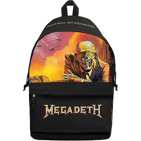 Megadeth plecak PES 43x30x15 cm/580g, Peace Sells Black