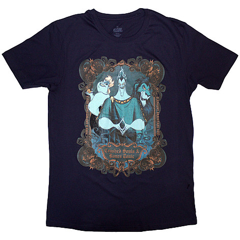 Disney koszulka, Villains Crushed Souls Navy Blue, męskie