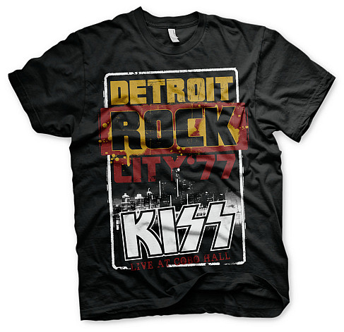KISS koszulka, Detroit Rock City Black, męskie