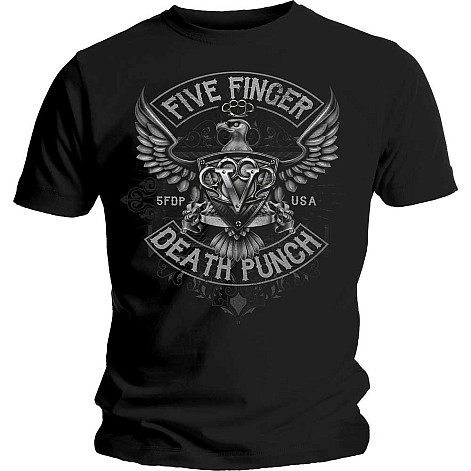 Five Finger Death Punch koszulka, Howe Eagle Crest, męskie