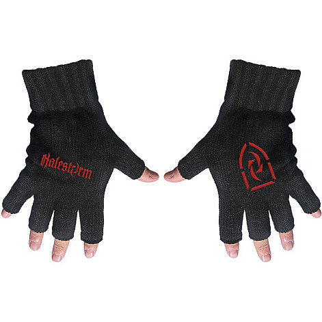 Halestorm bez palców rękawice, Logo Black