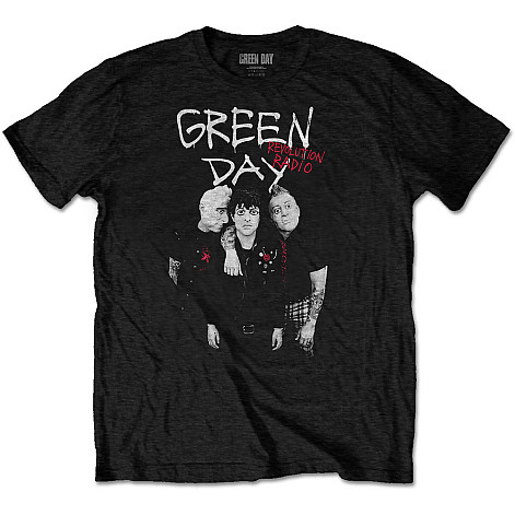 Green Day koszulka, Red Hot Black, męskie