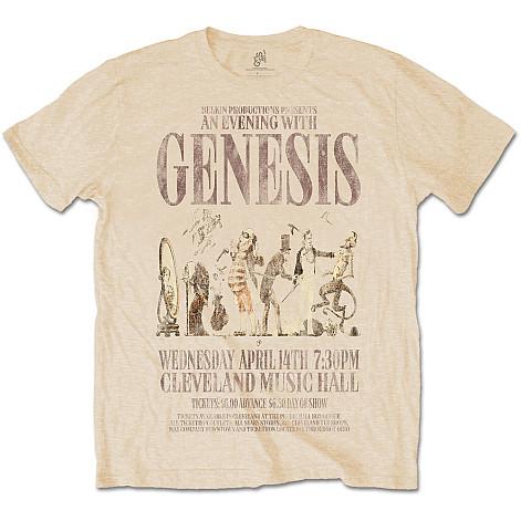 Genesis koszulka, An Evening With Genesis, męskie
