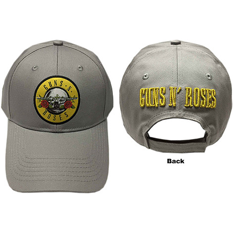 Guns N Roses czapka z daszkiem, Circle Logo Grey