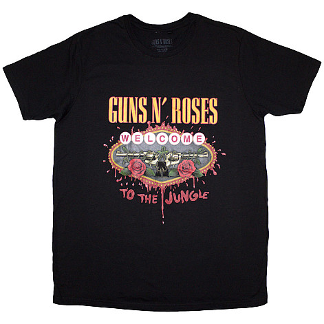 Guns N Roses koszulka, Welcome To The Jungle, damskie