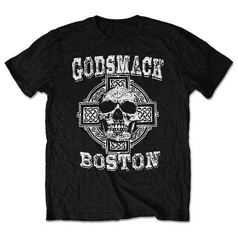 Godsmack koszulka, Boston Skull, męskie