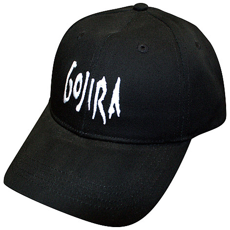 Gojira czapka z daszkiem, Logo Black, unisex