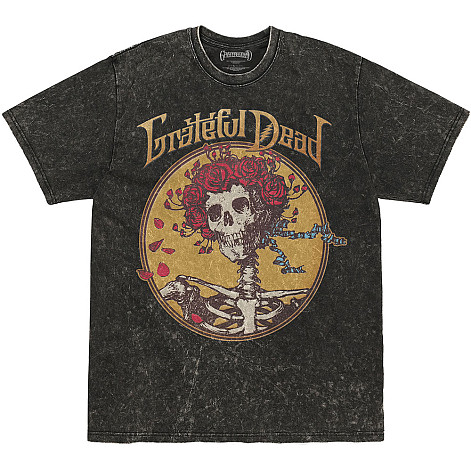 Grateful Dead koszulka, Best of Cover Dip-Dye Black, męskie