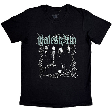 Halestorm koszulka, Jagged Frame Black, męskie