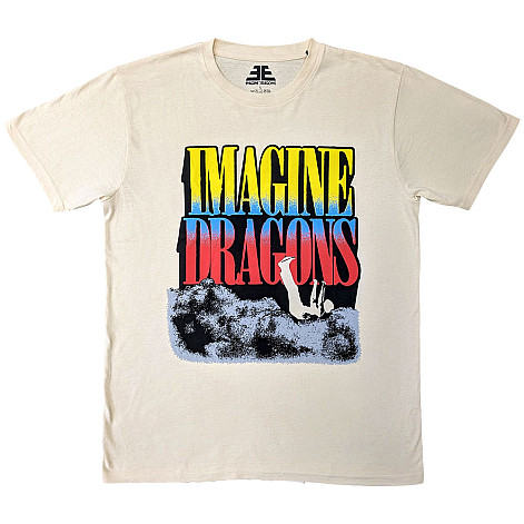 Imagine Dragons koszulka, Falling Clouds Natural, męskie
