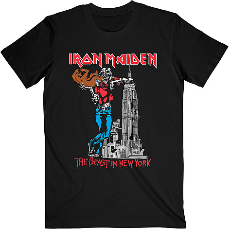 Iron Maiden koszulka, The Beast In New York BP Black, męskie