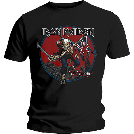 Iron Maiden koszulka, Trooper Red Sky, męskie
