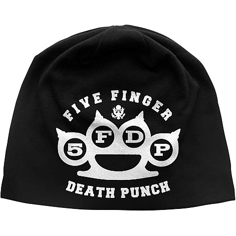 Five Finger Death Punch czapka zimowa, FFDP Logo