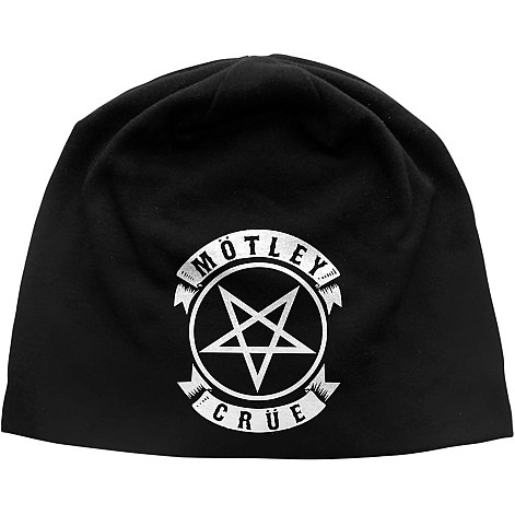 Motley Crue czapka zimowa, Pentagram