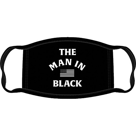 Johnny Cash bavlněná maska na ústa, Man In Black