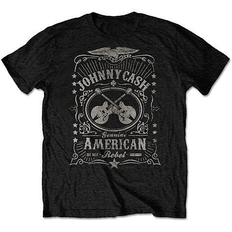 Johnny Cash koszulka, American Rebel Distressed, męskie