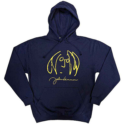 John Lennon bluza, Self Portrait Navy Blue, męska