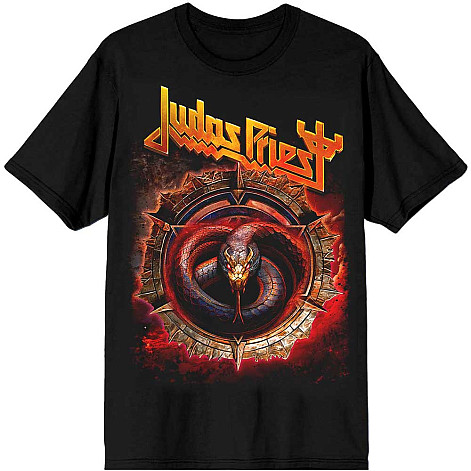 Judas Priest koszulka, The Serpent Black, męskie
