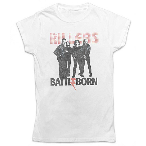 The Killers koszulka, Battle Born White Girly, damskie