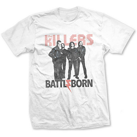 The Killers koszulka, Battle Born White, męskie