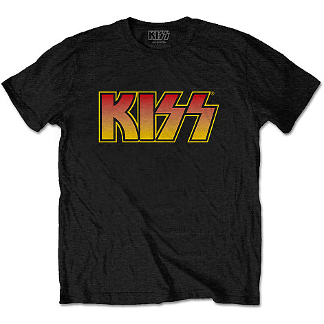 KISS koszulka, Classic Logo Black, męskie