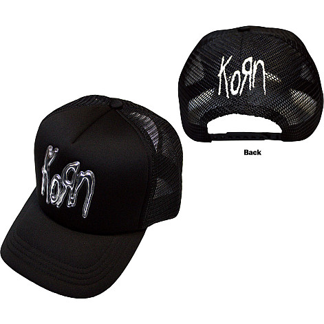 Korn czapka z daszkiem, Sonic Silver Logo Mesh BP Black, unisex
