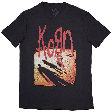 Korn koszulka, Shadow Playground Charcoal Grey, męskie