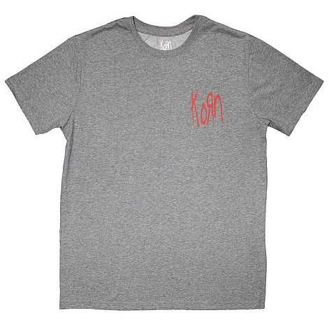 Korn koszulka, Mini Red Logo Grey, męskie