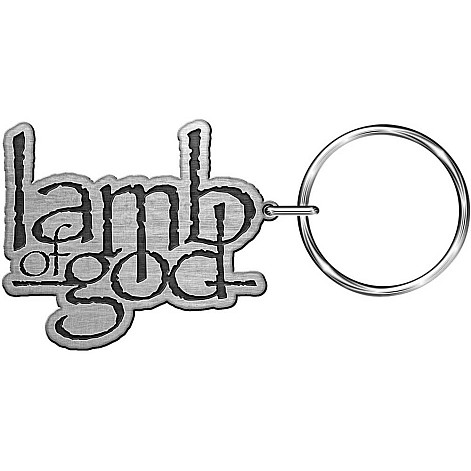 Lamb OF God brelok, Logo Metal