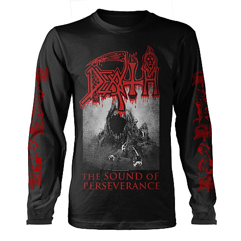 Death koszulka długi rękaw, The Sound Of Perseverance Black, męskie