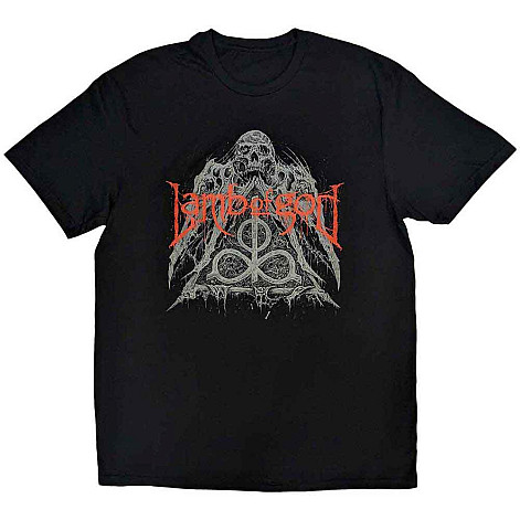 Lamb Of God koszulka, Skull Pyramid Black, męskie