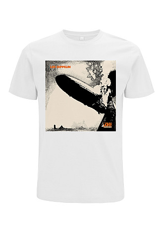 Led Zeppelin koszulka,1 Cover White, męskie