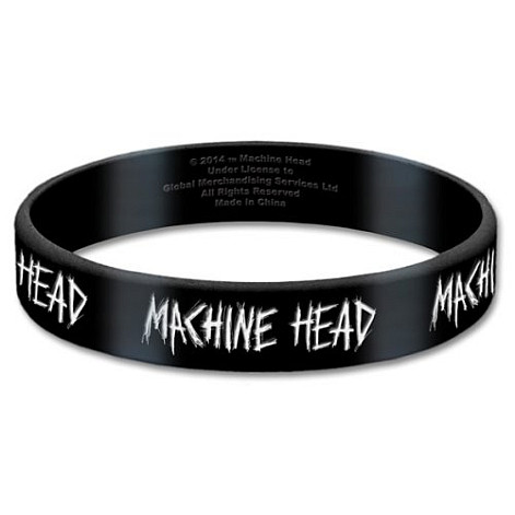 Machine Head silikonový bransoletka, Logo