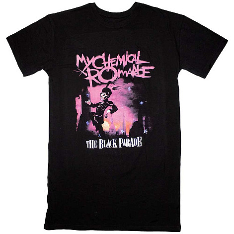 My Chemical Romance koszulkavé šaty, March Black, damskie