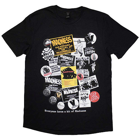Madness koszulka, Posters & Stickers Black, męskie