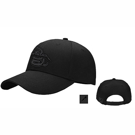 Metallica czapka z daszkiem, Black Album Snake Baseball Cap Black