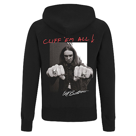 Metallica bluza, Cliff Burton Fists, męska