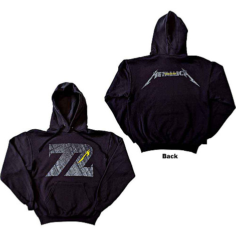 Metallica bluza, 72 Seasons Charred Logo BP Black, męska