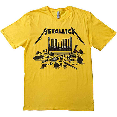 Metallica koszulka, 72 Seasons Simplified Cover Yellow, męskie