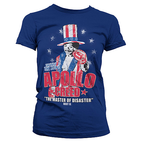 Rocky koszulka, Apollo Creed Girly, damskie