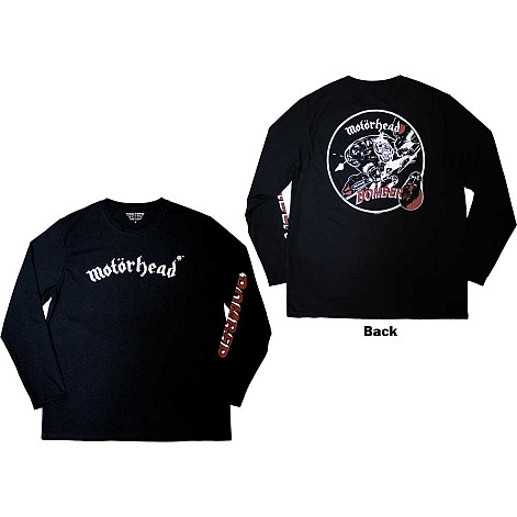 Motorhead koszulka długi rękaw, Bomber BP Black, męskie