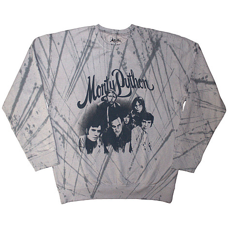 Monty Python bluza, Group Shot Sweatshirt Wash Grey, męska